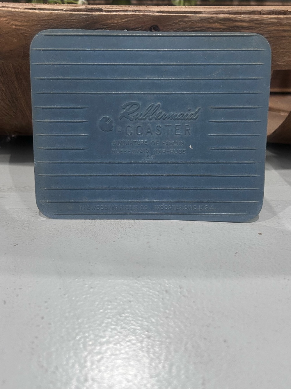 Rubbermaid Coaster in Slate Blue